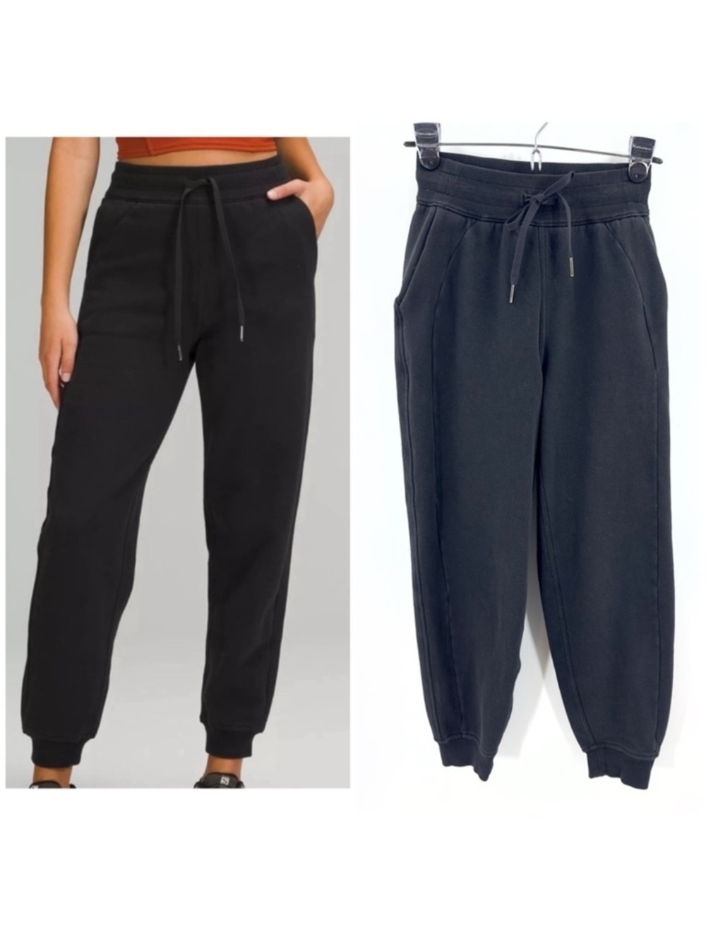 Lululemon Jogger Sweatpants Womens 0 Scuba High Rise Comfy Soft Lounge Pockets